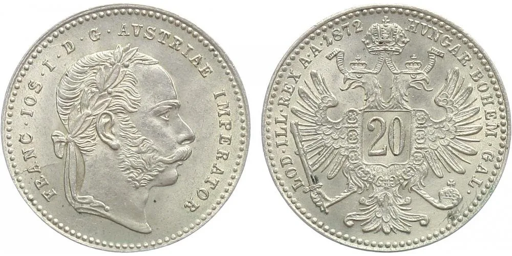 Rakouská a spolková měna, 1857 - 1892 — 1