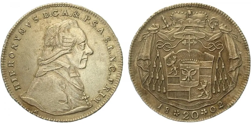 Salzburg - arcibiskupství, Hyeronymus Colloredo, 1772 - 1803 — 1