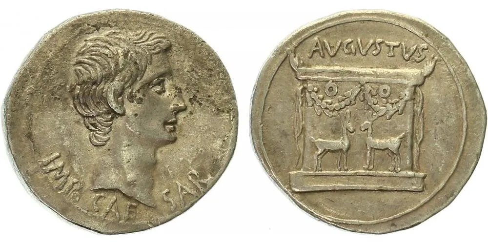 Augustus, 27 př. Kr. - 14 po Kr. — 1
