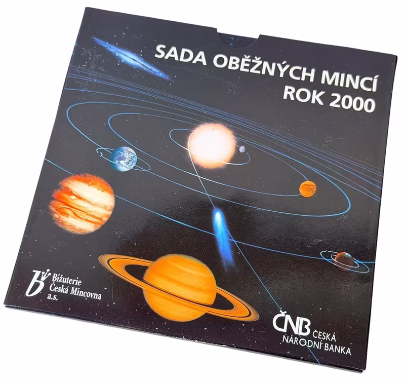 Ročníková sada mincí 2000, vesmír