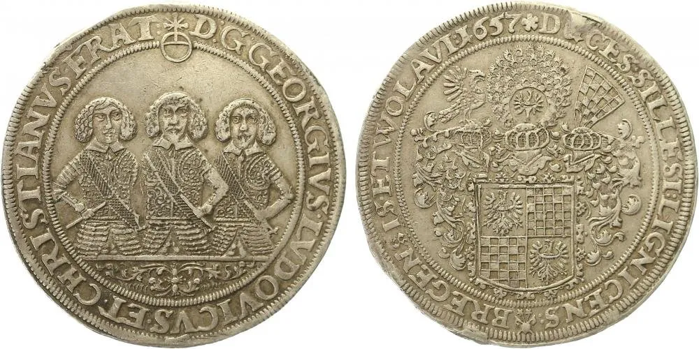 Lehnice - Břeh, Georg, Ludwig a Christian, 1639 - 1663 — 1