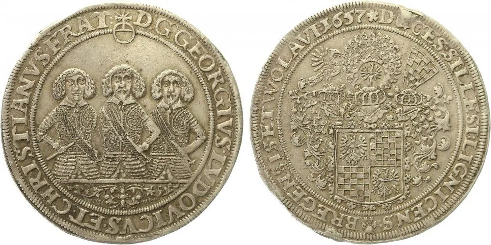 Lehnice - Břeh, Georg, Ludwig a Christian, 1639 - 1663 — 1