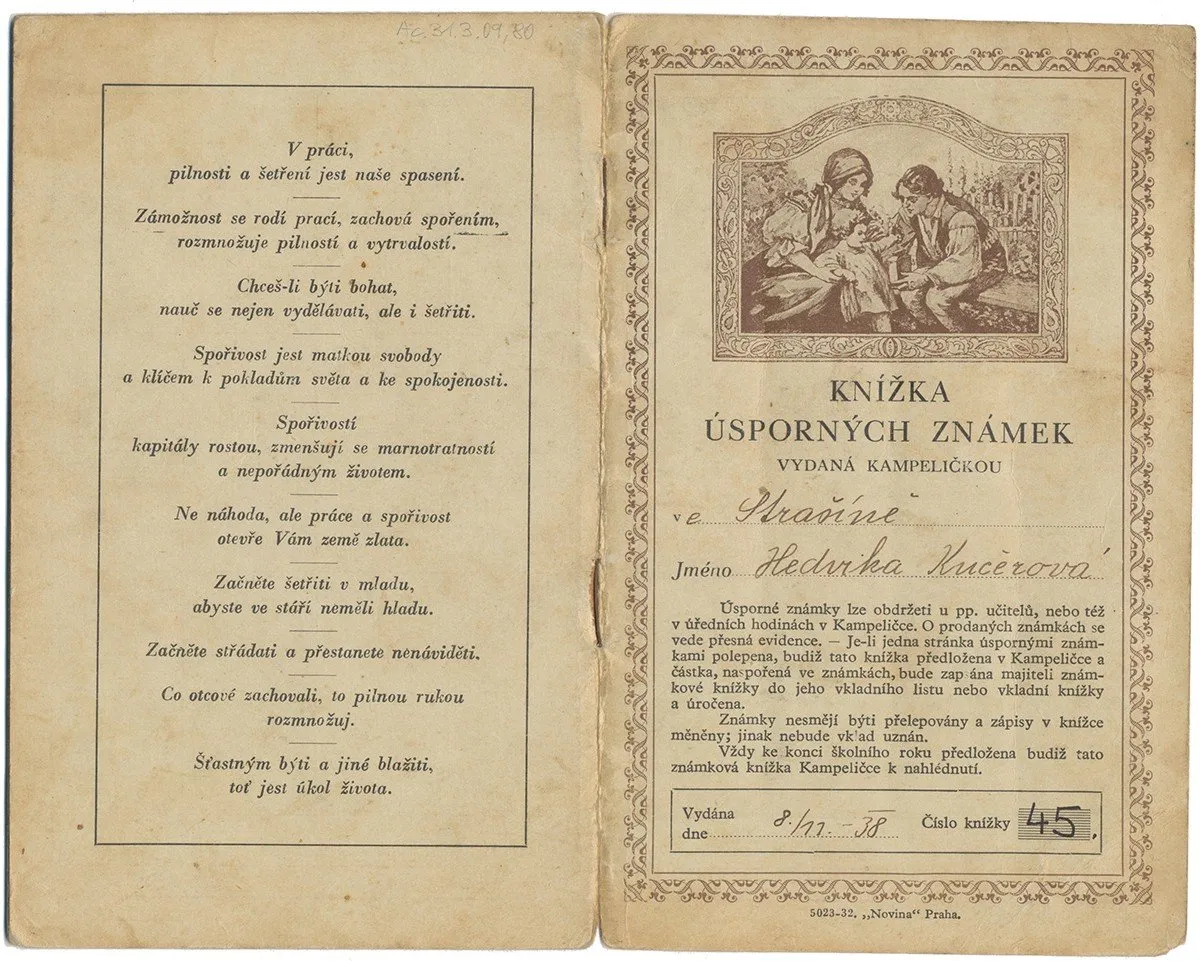Úsporné známky — 1