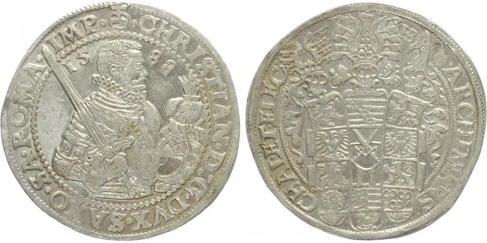 Sasko, Christian I., 1586 - 1591 — 1