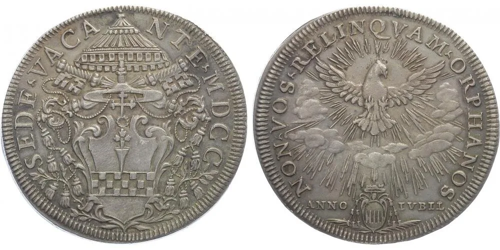 Vatikán, Sede vacante, 1700 — 1