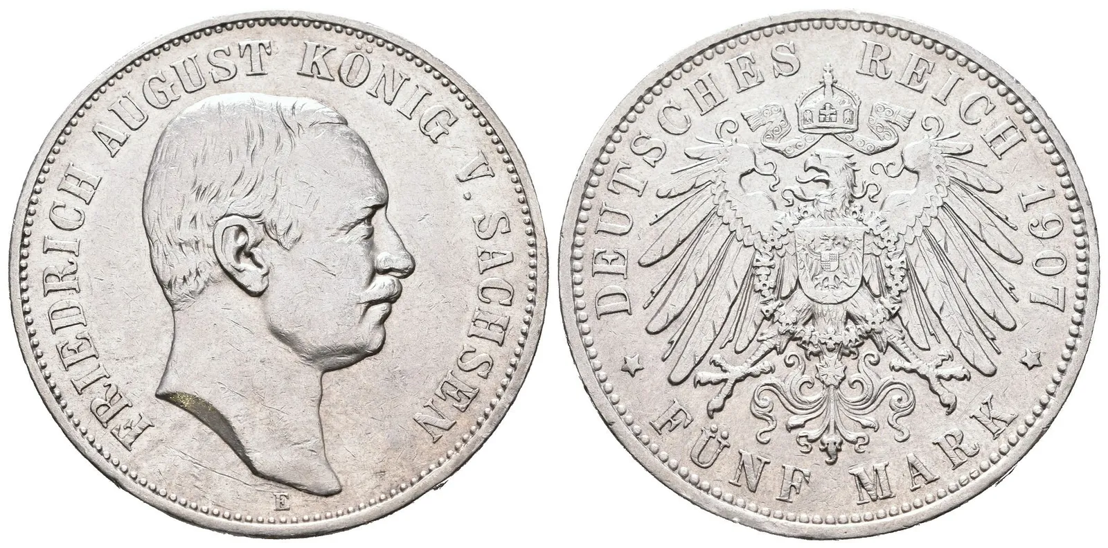 Sasko, 5 Marka 1907 E