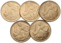 1 Koruna 1976 - fotografie 2