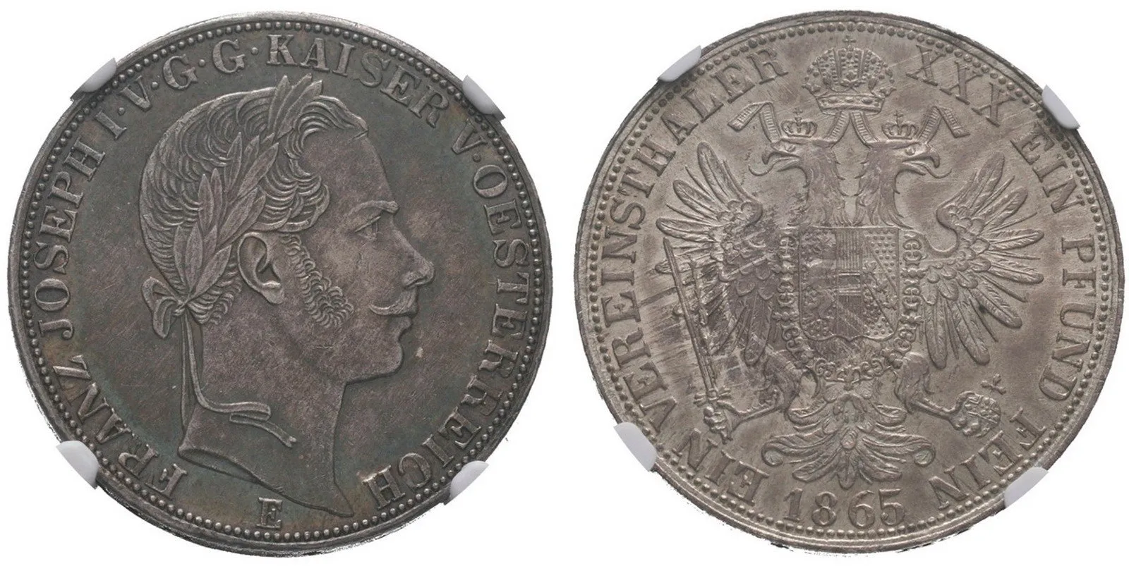 Rakouská a spolková měna, 1857 - 1892 — 1