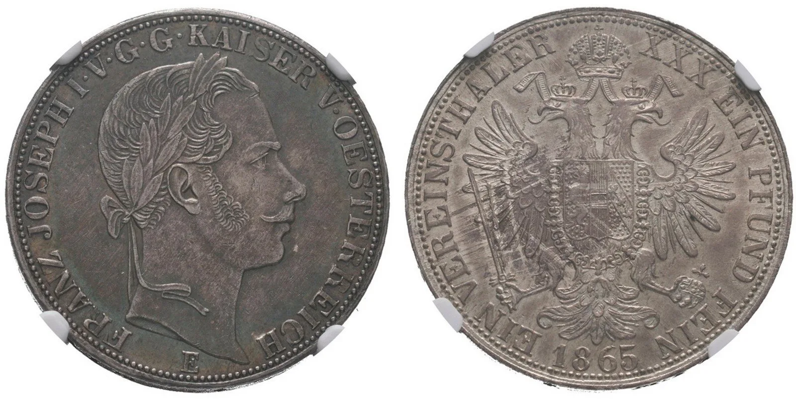 Rakouská a spolková měna, 1857 - 1892 — 1