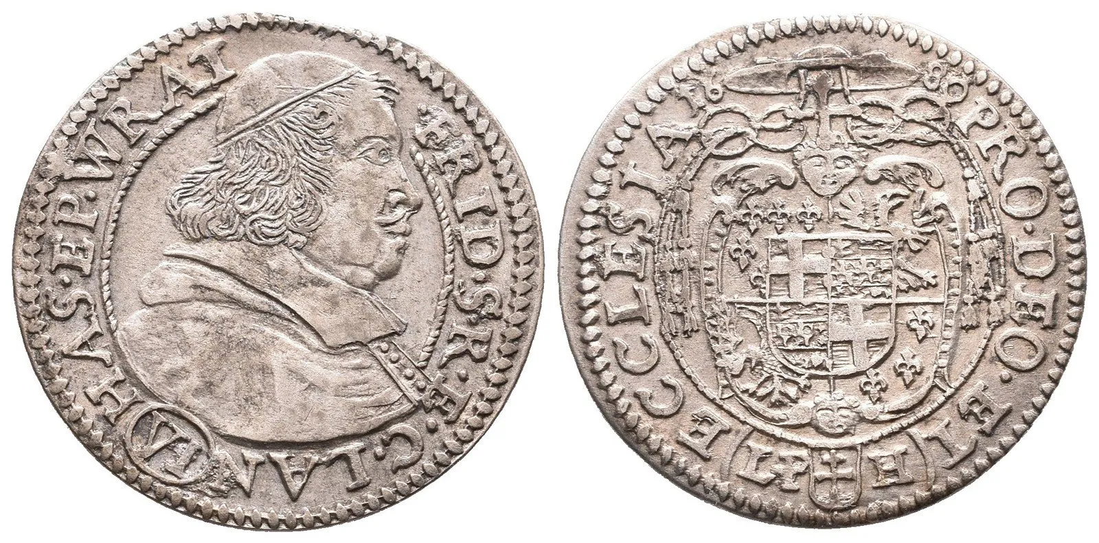 Vratislav - biskupství, Friedrich von Hessen-Darmstadt, 1671 - 1682 — 1
