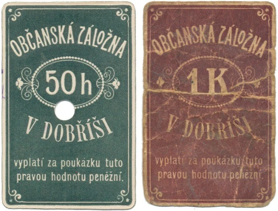 Nouzovky české od roku 1914 — 1