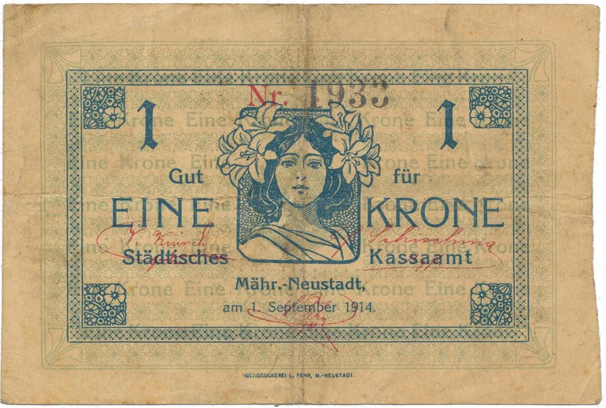 Nouzovky české od roku 1914 — 1