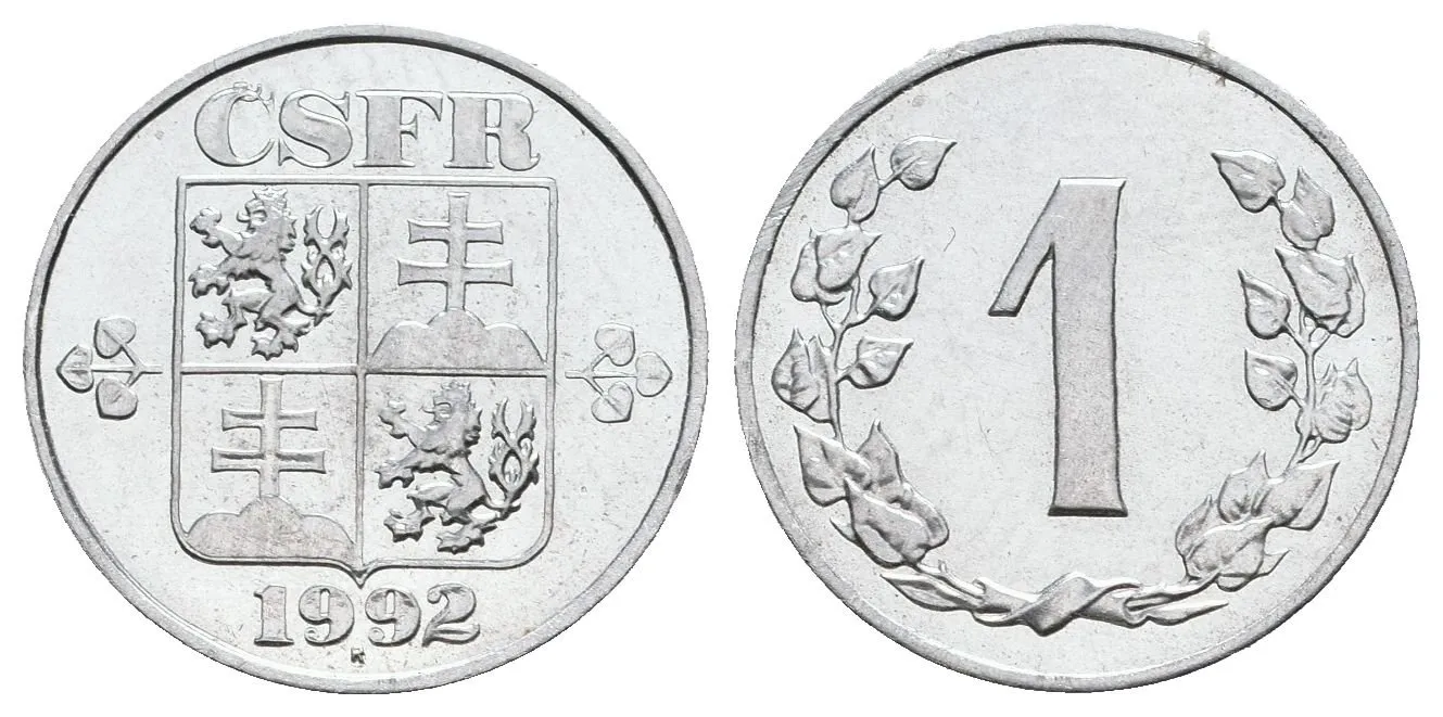 1 Haléř 1992