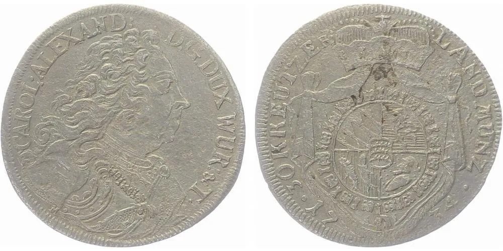 Bavorsko, Karl Albrecht, 1726 - 1744 — 1