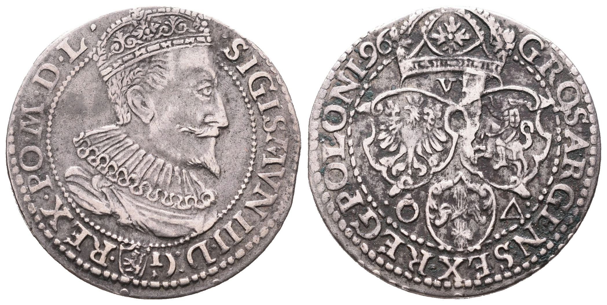 Polsko, VI Groš 1596