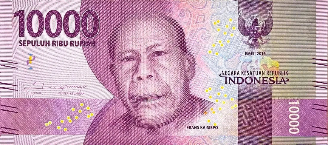 Indonésie, 10.000 Rupiah 2016~2021, P.157