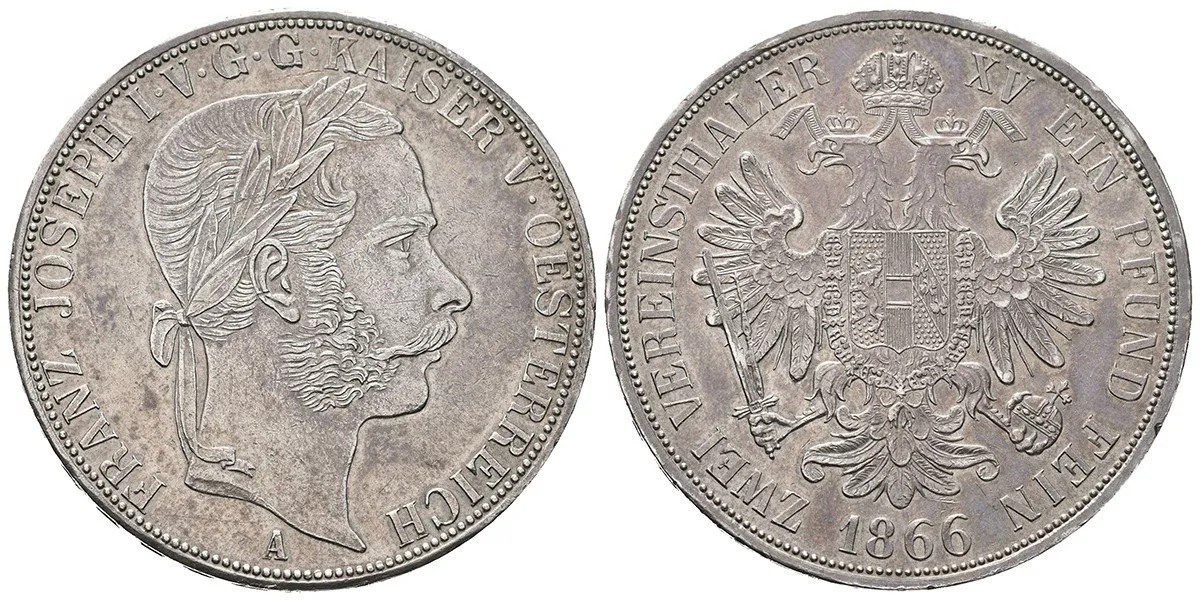 Rakouská a spolková měna, 1857 - 1892 — 1