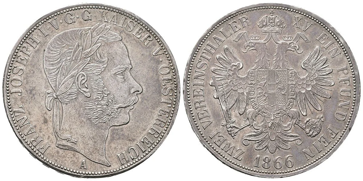 Rakouská a spolková měna, 1857 - 1892 — 1