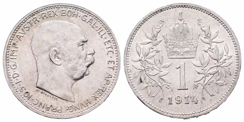 1 Koruna 1914