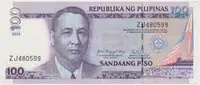 Filipíny, 100 Piso 2009, P.194b