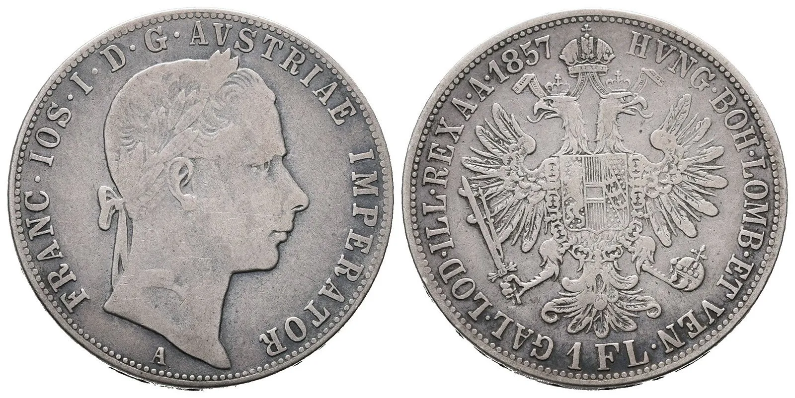 Rakouská a spolková měna, 1857 - 1892 — 1