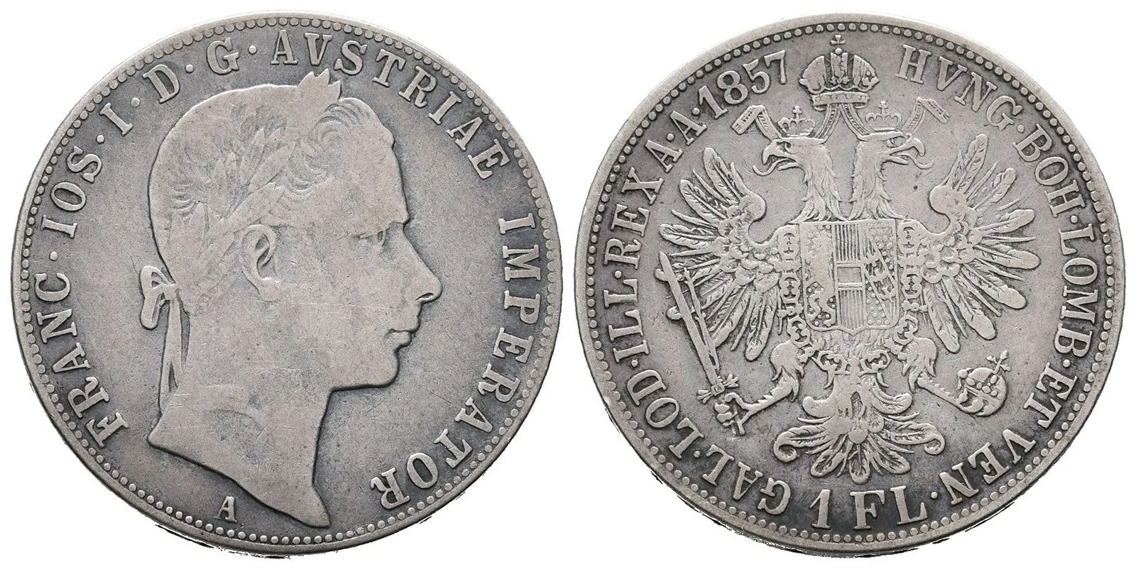 Rakouská a spolková měna, 1857 - 1892 — 1