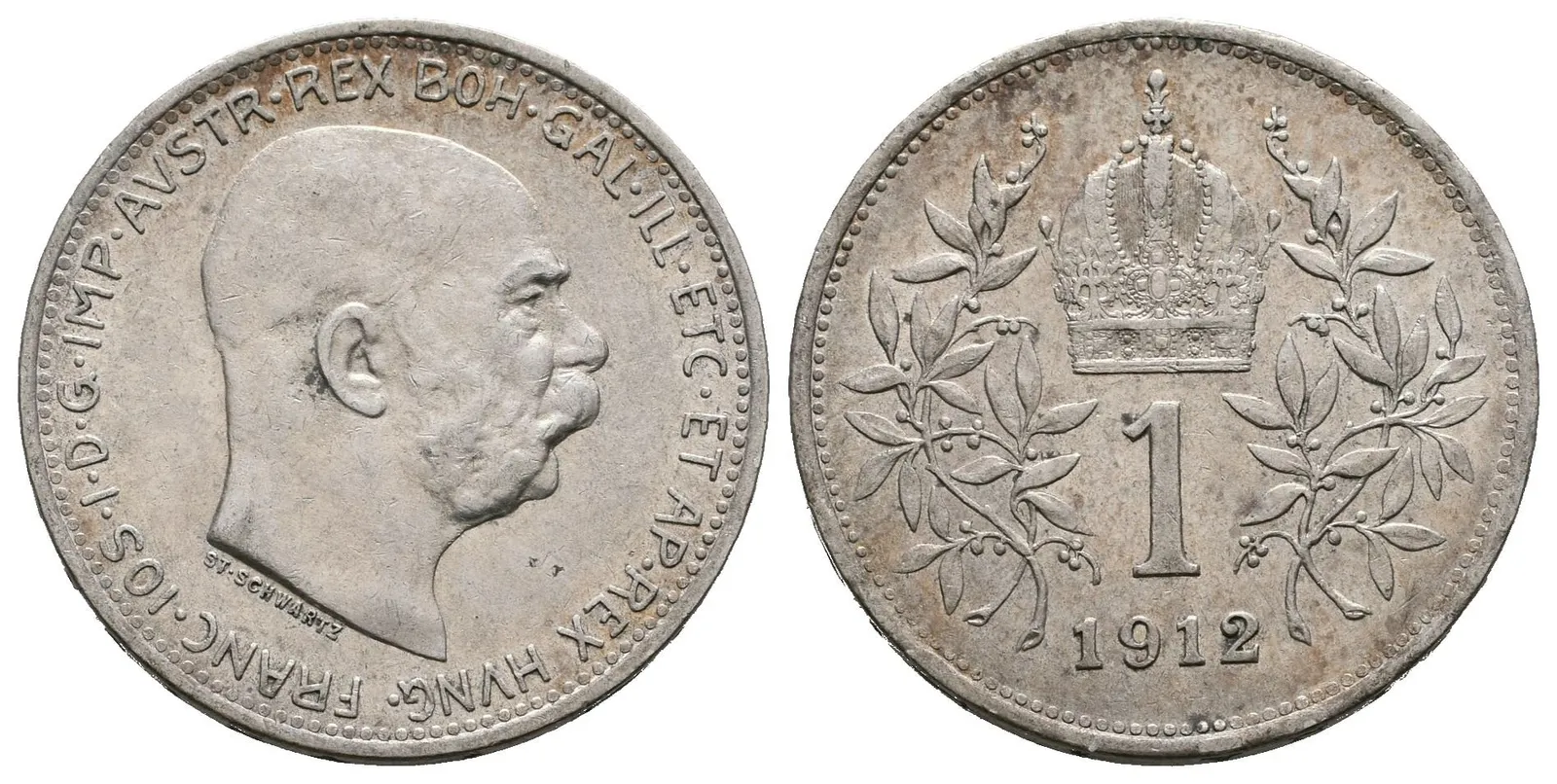 1 Koruna 1912