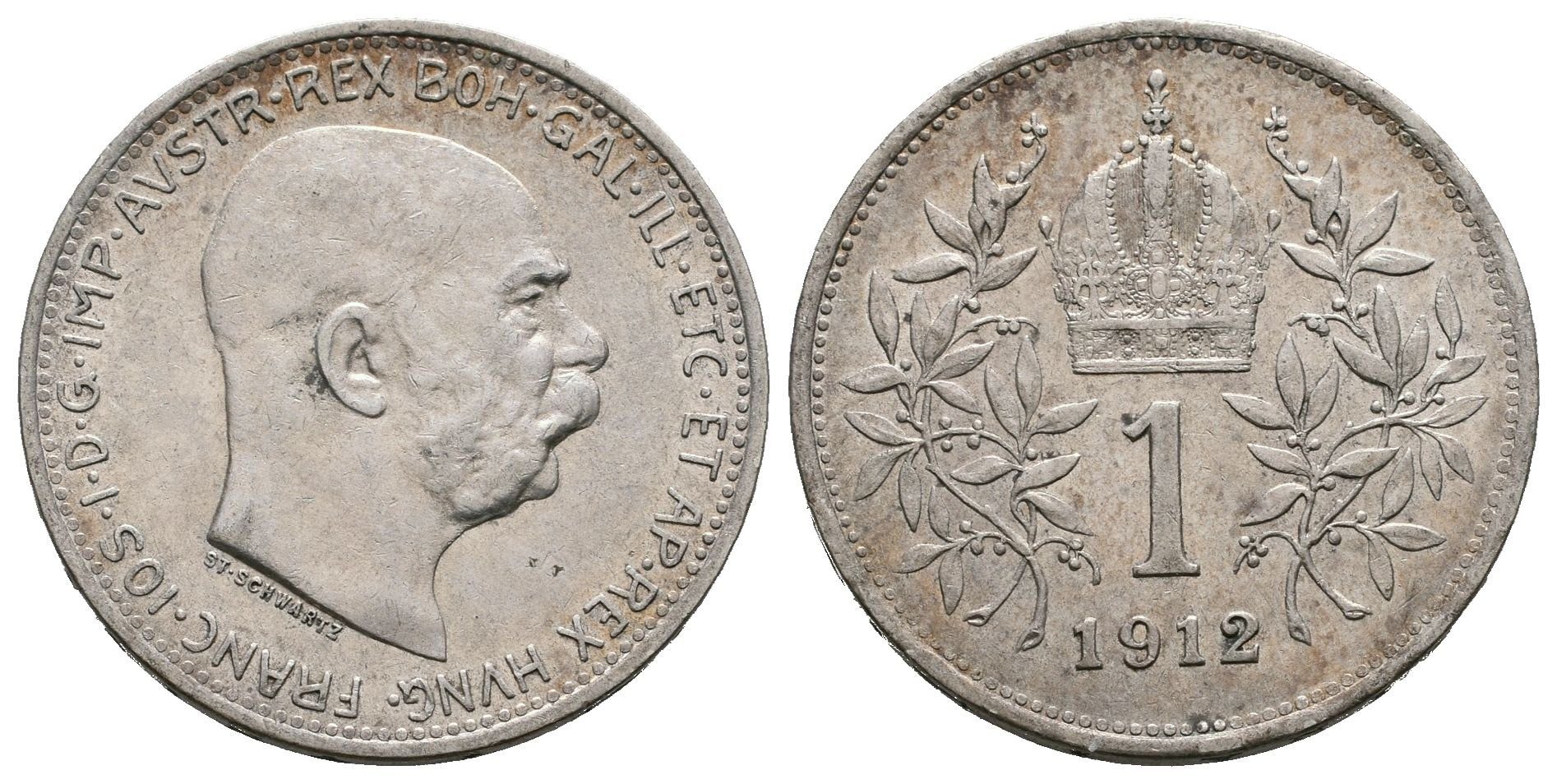 1 Koruna 1912