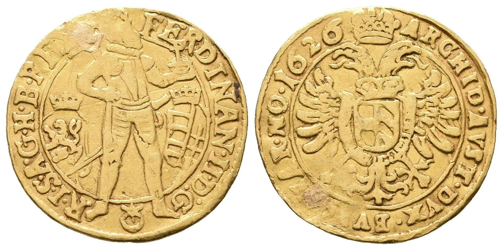 Ferdinand II., 1619 - 1637 (Mince dobrého zrna) — 1