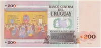 Uruguay, 200 Pesos Uruguayos 2011, P.89c - fotografie 2