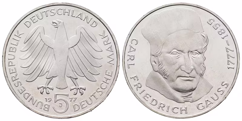 SRN, 5 Marka 1977 J - Gauss