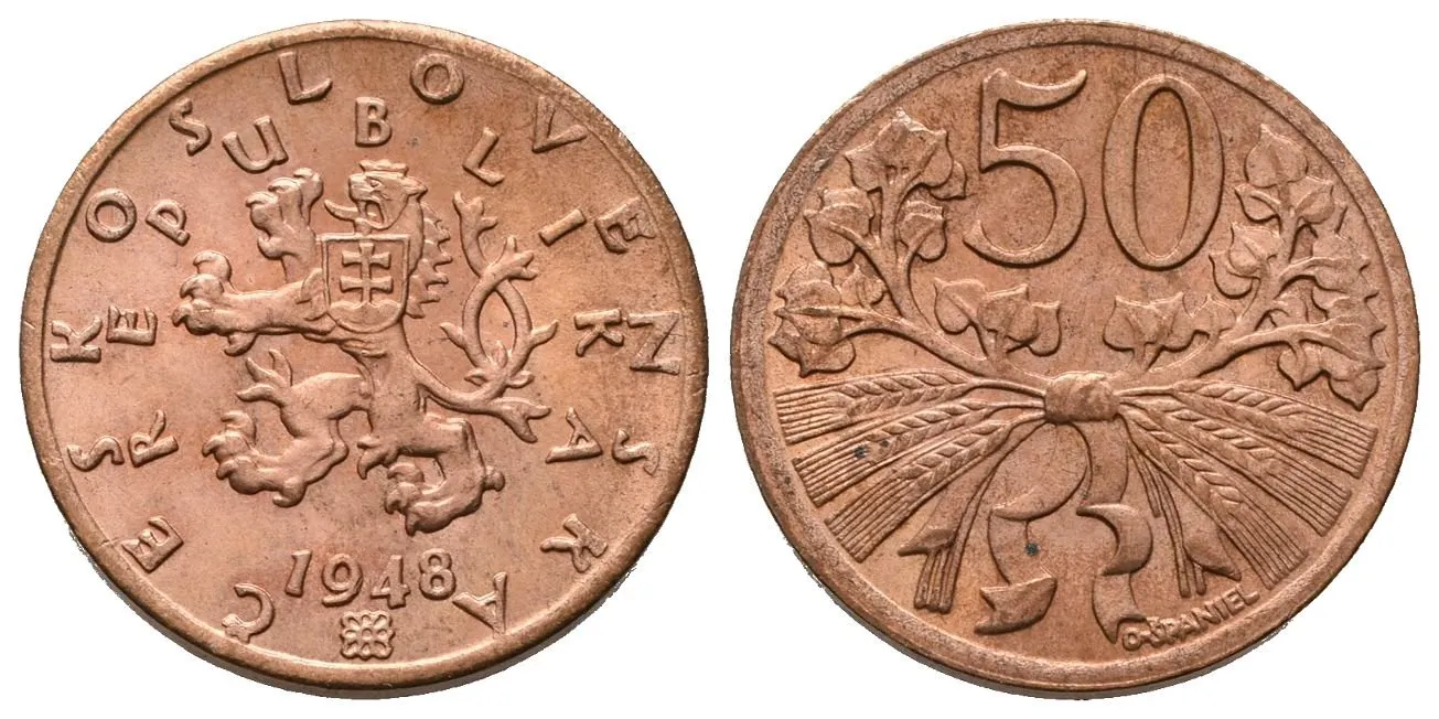 50 Haléř 1948