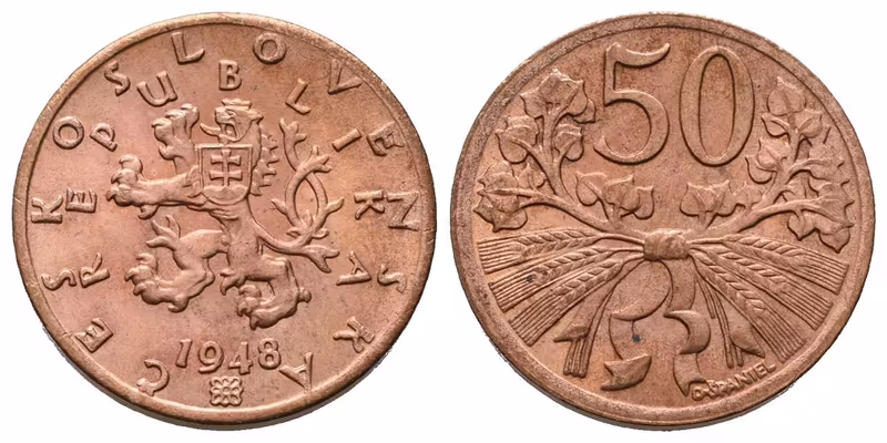 50 Haléř 1948