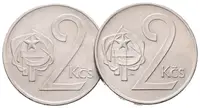 2 Koruna 1973 - varianta s vlnovkou na hraně - fotografie 2