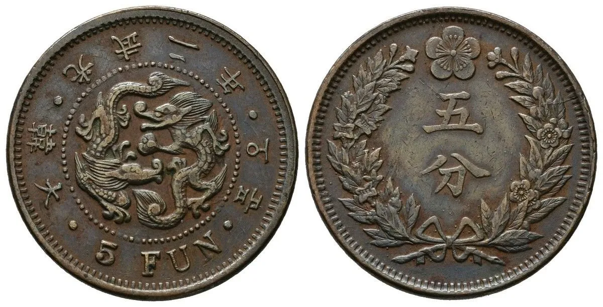 Korea, Yi Hyong (Kojong), 1864 - 1907 — 1