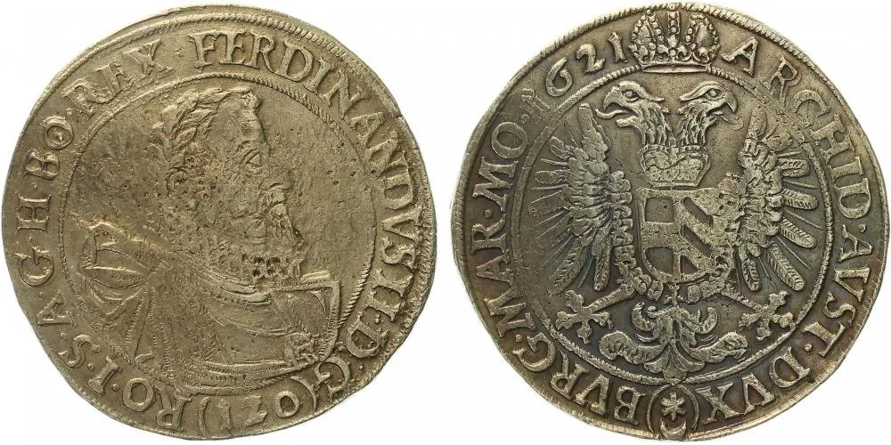 Ferdinand II., 1619 - 1637 (Mince kiprová) — 1