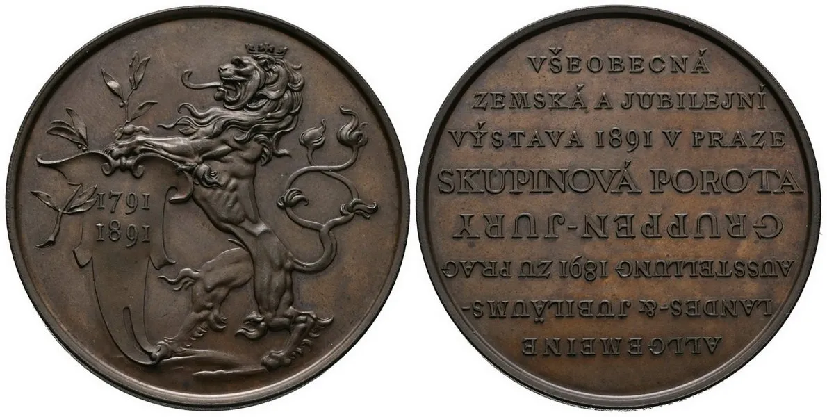 Praha - Zemská jubilejní výstava 1891 — 1