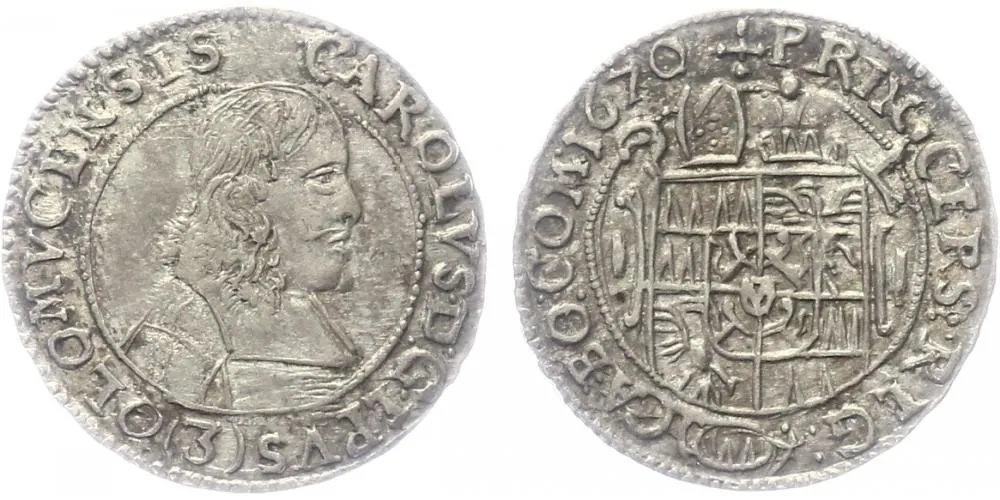 Olomouc - biskupství, Karel II. Liechtenstein, 1664 - 1695 — 1