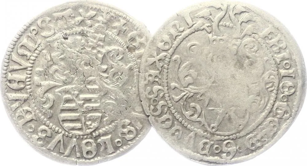 Sasko, Friedrich III., Johann a Georg, 1507 - 1525 — 1