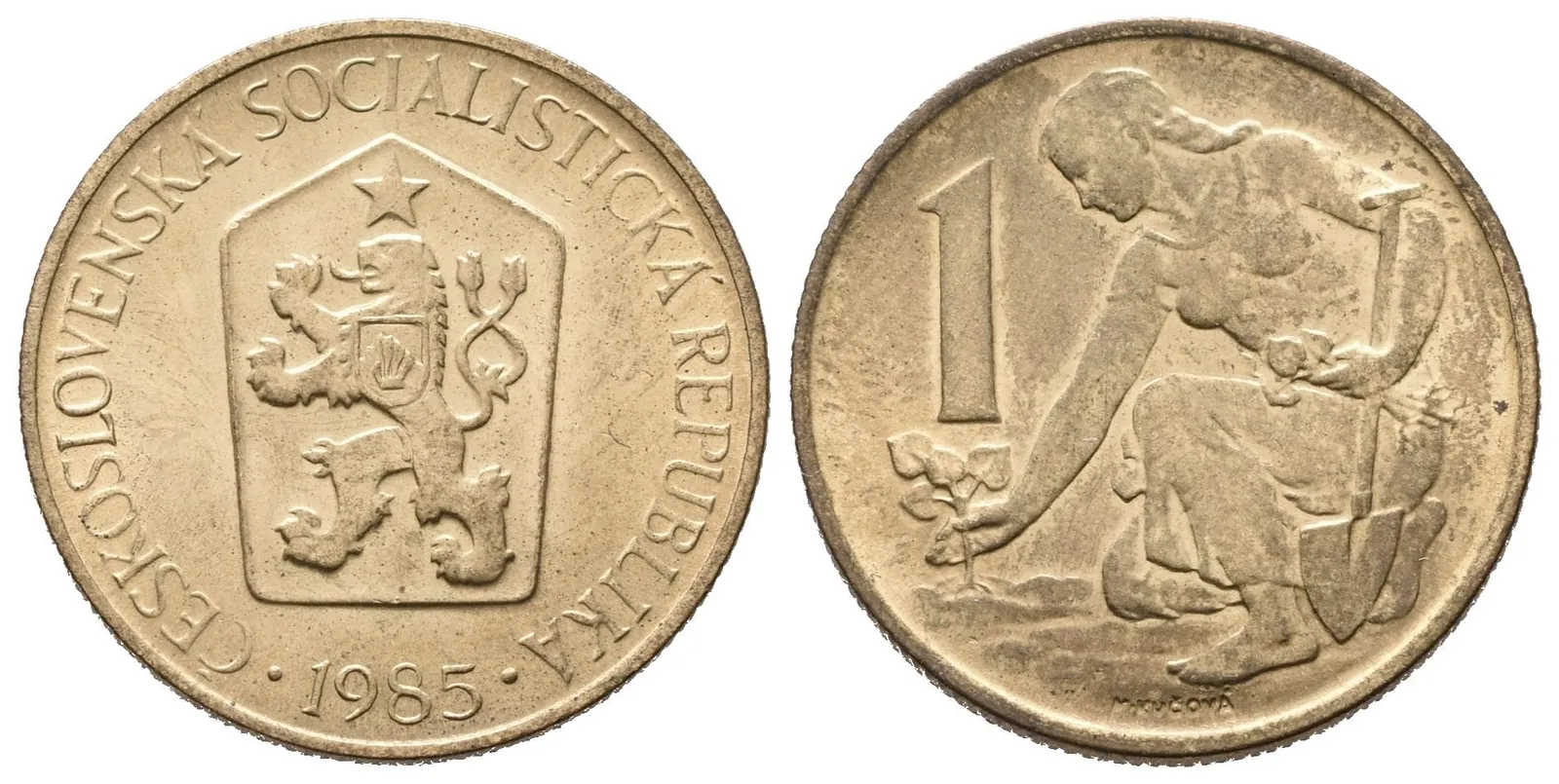 1 Koruna 1985