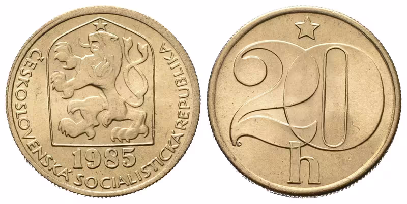 20 Haléř 1985