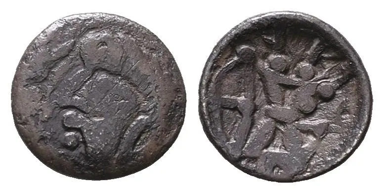 Sogdiana (Uzbekistán), anonymní ražby, 400 - 100 st. n. l. — 1