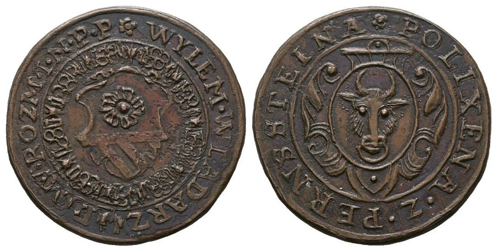 Rožmberk Vilém a Polyxena z Pernštejna — 1
