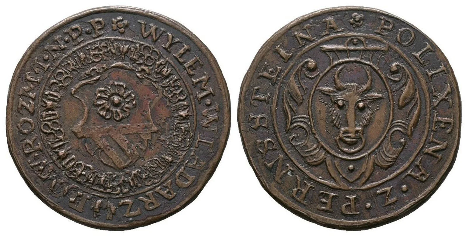 Rožmberk Vilém a Polyxena z Pernštejna — 1