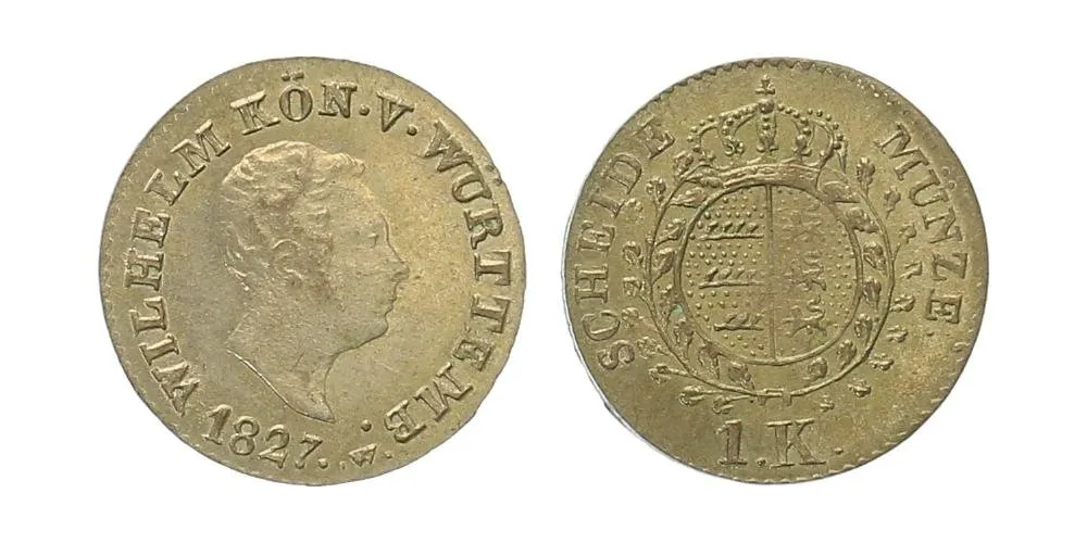 Württemberg, Wilhelm I., 1816 - 1864 — 1