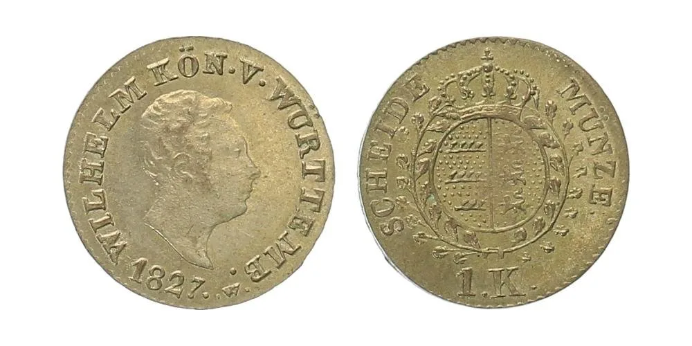 Württemberg, Wilhelm I., 1816 - 1864 — 1