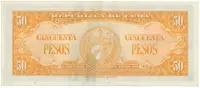 Kuba, 50 Pesos 1958, P.81b - fotografie 2