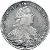 Würzburg - biskupství, Adam Friedrich von Seinsheim, 1755 - 1779 — 1