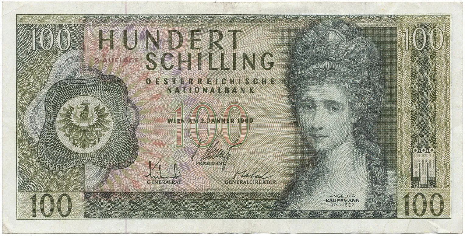 Rakousko, 100 Shilling 1969, II. vydání, P.146