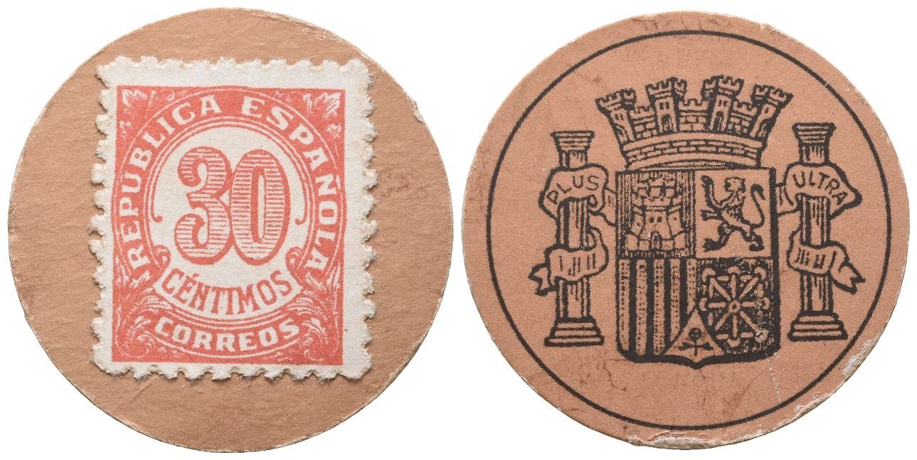 Španělsko, 30 Centimos (1938), P.96E